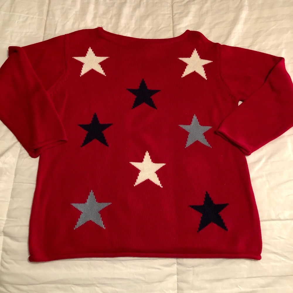 Norton McNaughton Sweater, Red | Vintage